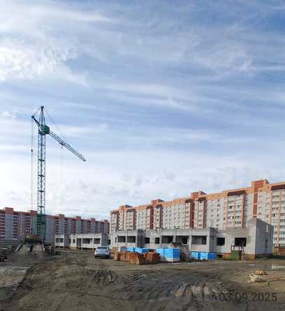 Ход строительства 3 сентября 2025