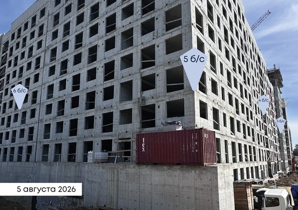 Ход строительства 6 августа 2026