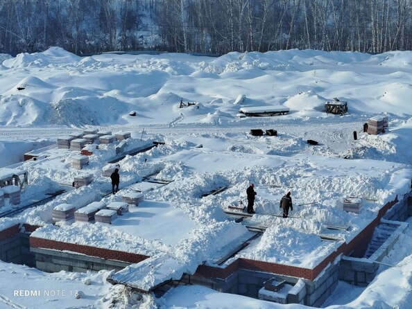 Ход строительства 5 февраля 2026