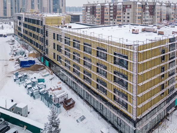 Ход строительства 5 февраля 2026
