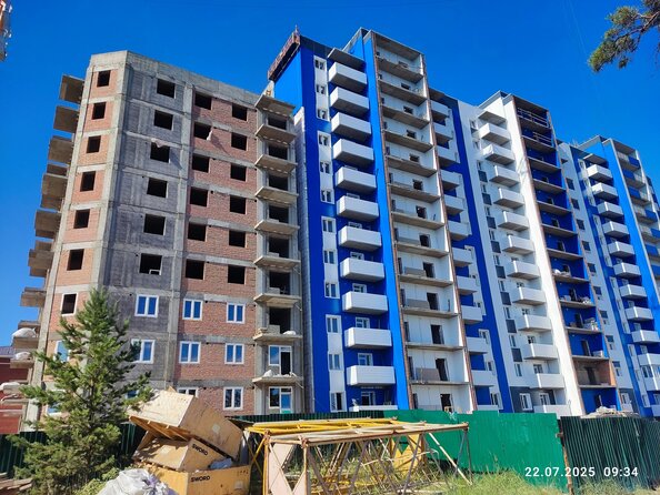 Ход строительства 22 июля 2025