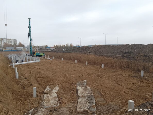 Ход строительства 2 октября 2025