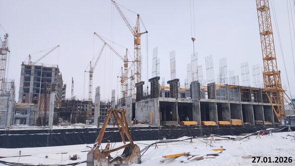 Ход строительства 29 января 2026