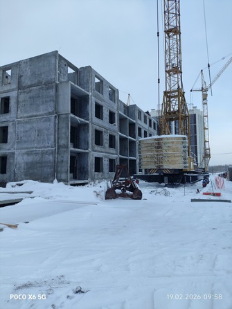 Ход строительства 19 февраля 2026