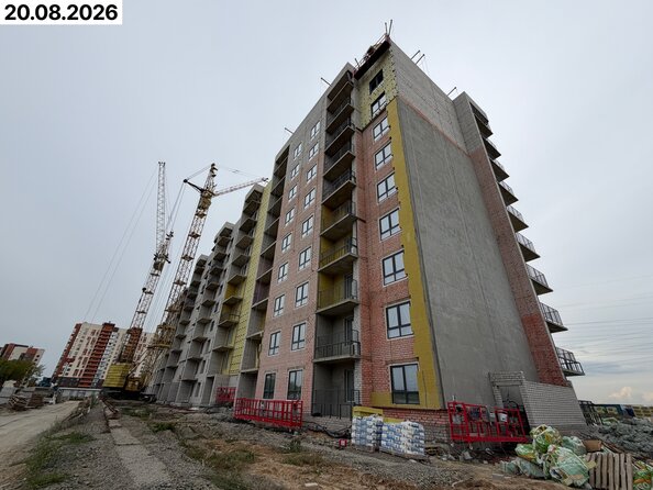 Ход строительства 25 августа 2026