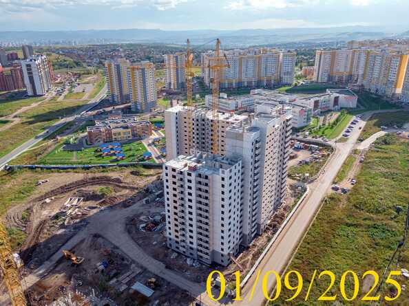 Ход строительства 1 сентября 2025