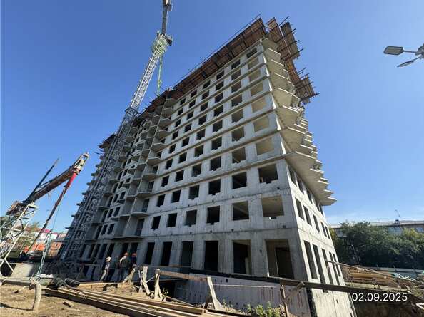 Ход строительства 8 сентября 2025