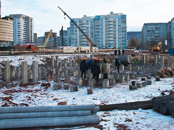 Ход строительства 13 ноября 2012