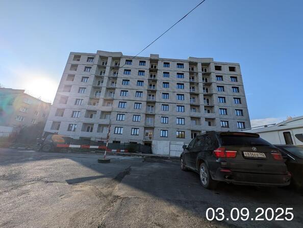 Ход строительства 3 сентября 2025
