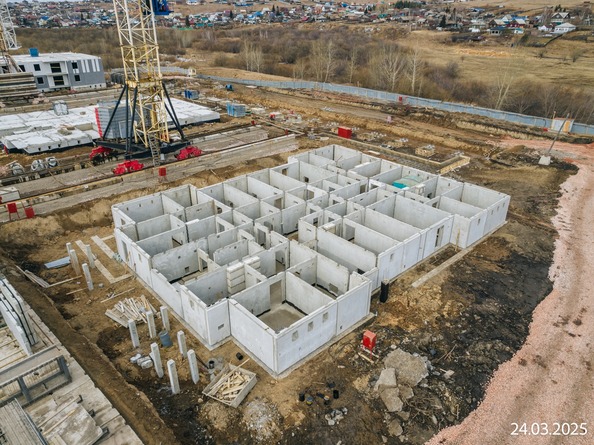 Ход строительства 24 марта 2025