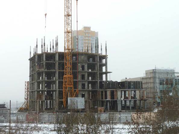 Ход строительства 19 ноября 2012