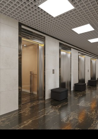 Ход строительства Лифтовые холлы