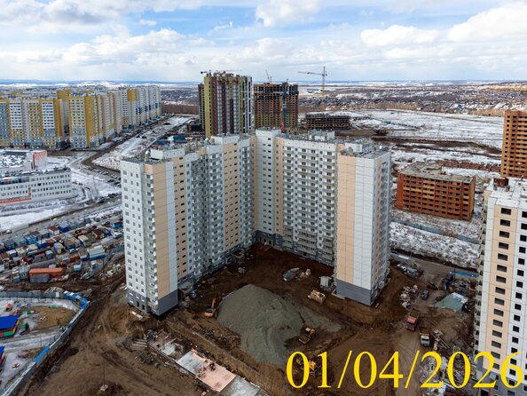Ход строительства 1 апреля 2026