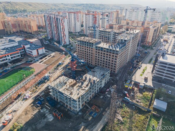 Ход строительства 1 октября 2026