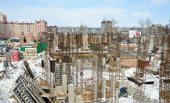 Ход строительства 25 марта 2013