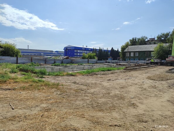 Ход строительства 1 августа 2025