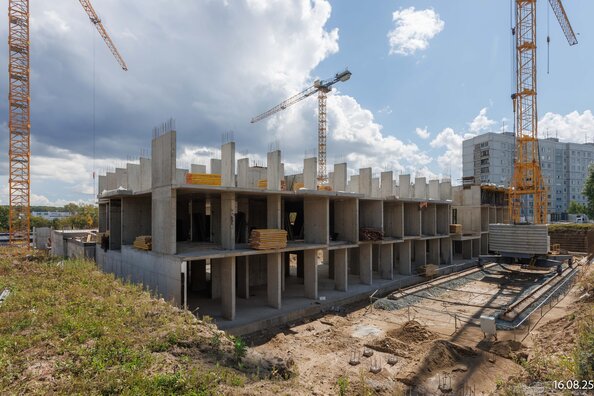 Ход строительства 28 августа 2025
