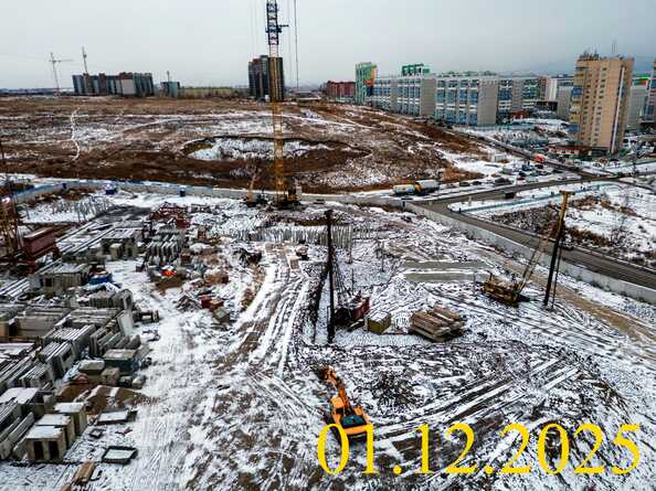 Ход строительства 1 декабря 2025