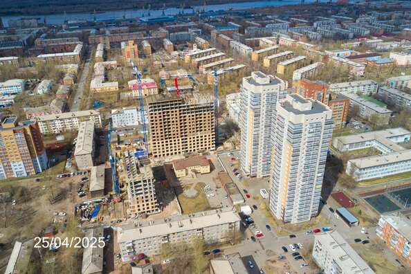 Ход строительства 25 апреля 2025