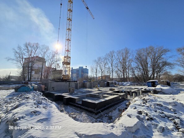 Ход строительства 26 февраля 2026