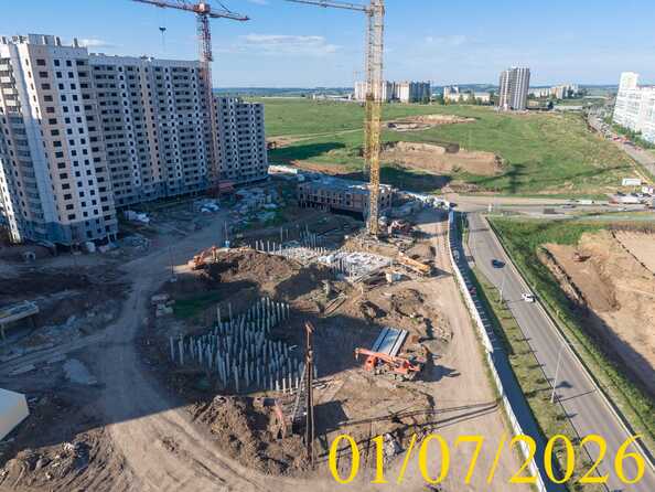 Ход строительства 1 июля 2026
