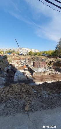 Ход строительства 25 сентября 2025