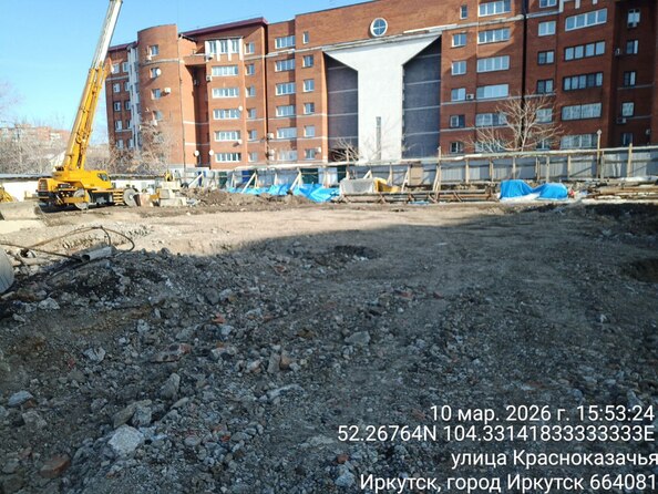 Ход строительства 10 марта 2026