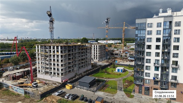 Ход строительства 25 августа 2026