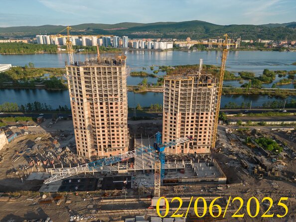 Ход строительства 2 июня 2025