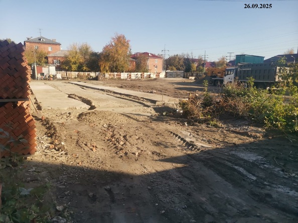 Ход строительства 26 сентября 2025