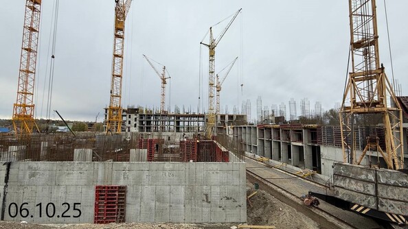 Ход строительства 6 октября 2025