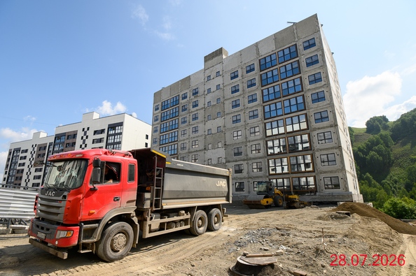 Ход строительства 3 августа 2026
