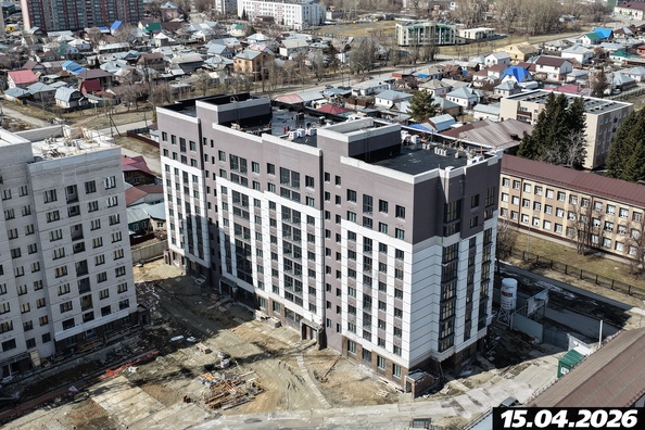 Ход строительства 15 апреля 2026