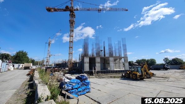 Ход строительства 15 августа 2025