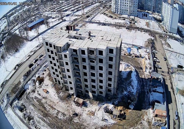 Ход строительства 1 апреля 2026