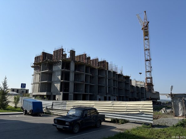 Ход строительства 3 августа 2026
