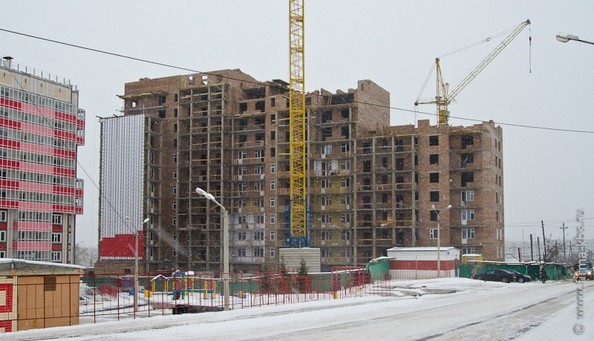 Ход строительства декабрь 2013