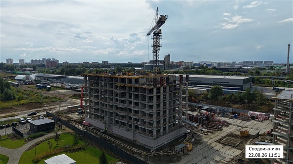 Ход строительства 25 августа 2026