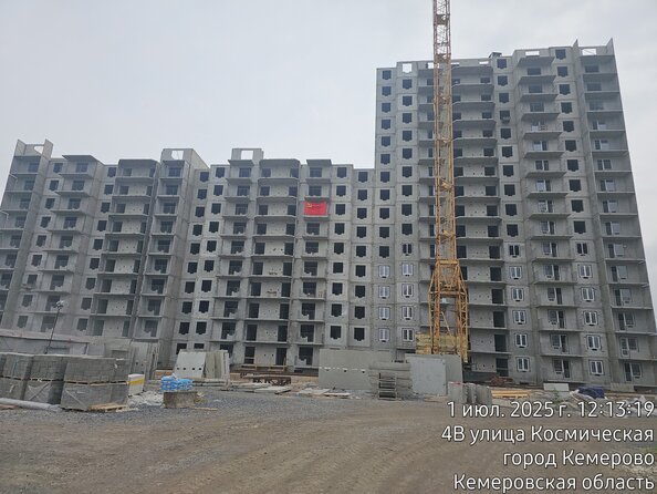 Ход строительства 1 июля 2025