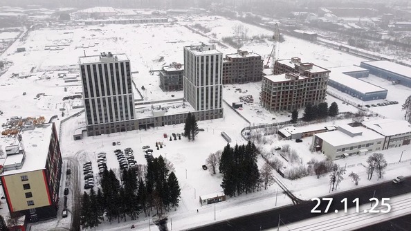 Ход строительства 27 ноября 2025