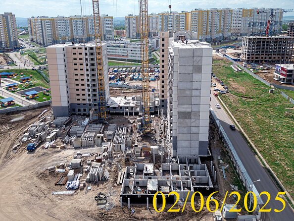 Ход строительства 2 июня 2025