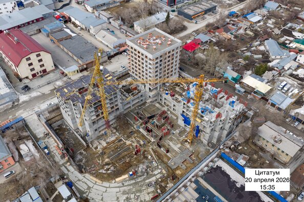 Ход строительства 21 апреля 2026