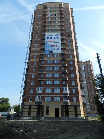 Ход строительства август 2019