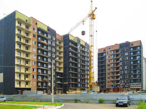 Ход строительства июль 2012
