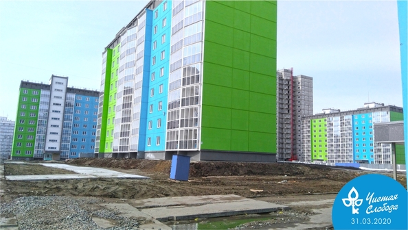 Ход строительства апрель 2020