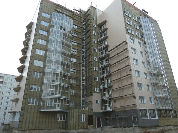 Ход строительства апрель 2013