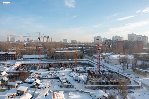Ход строительства 15 января 2026