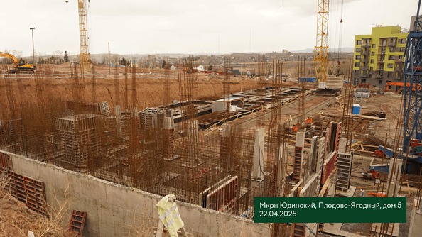 Ход строительства 24 апреля 2025