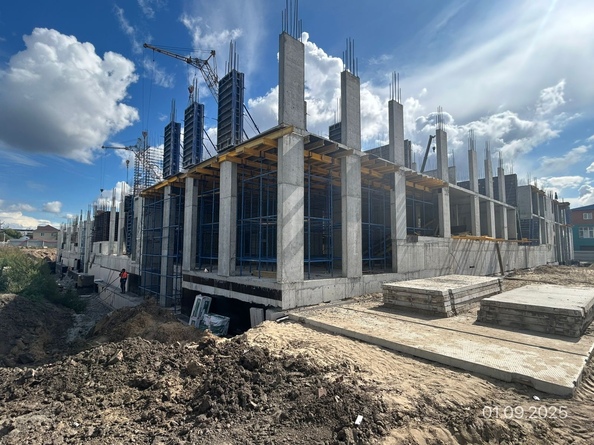 Ход строительства 1 сентября 2025