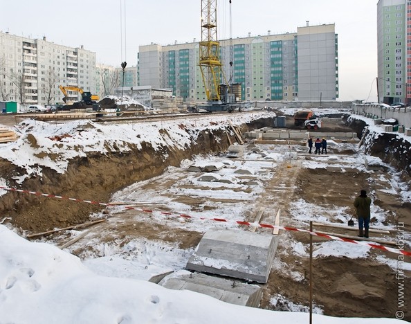 Ход строительства 22 ноября 2011